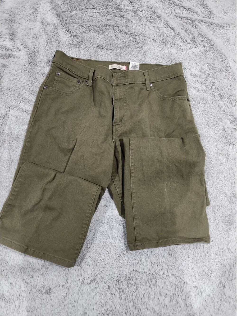 Vintage Y2K Levi's 550 Relaxed Boot Cut jeans 16M Green